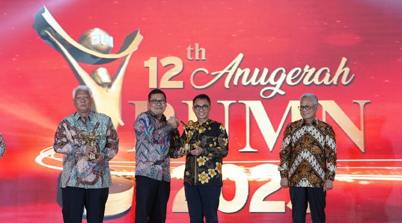 PT Pos Indonesia meraih 3 Penghargaan dalam Anugrah BUMN 2023