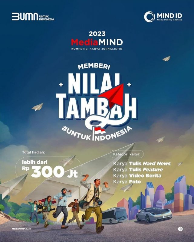 lomba jurnalistik MIND ID